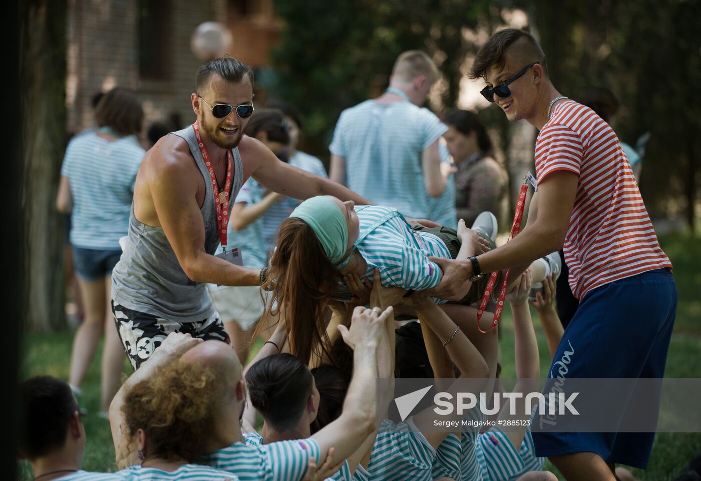 Taurida on Bakalskaya Spit national educational forum in Crimea