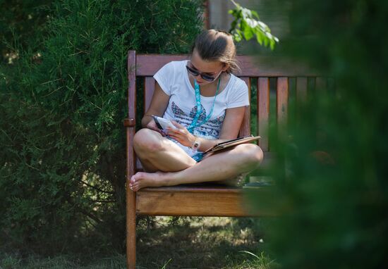 Taurida on Bakalskaya Spit national educational forum in Crimea