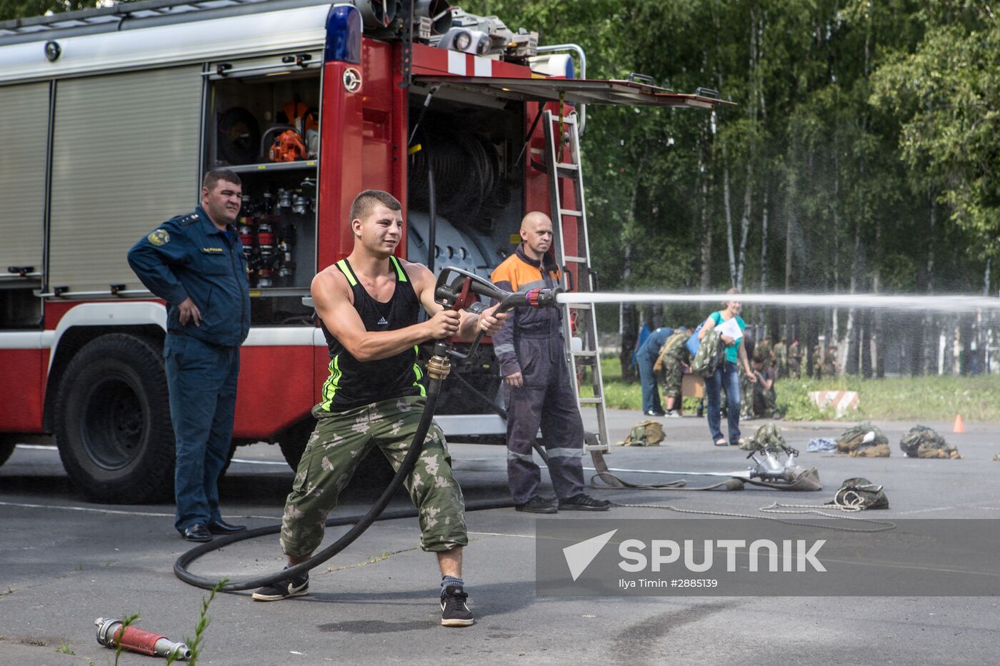 Military sports game "Victory" in Petrozavodsk