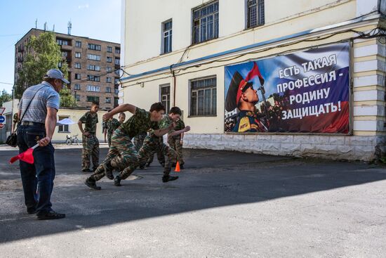 Military sports game "Victory" in Petrozavodsk