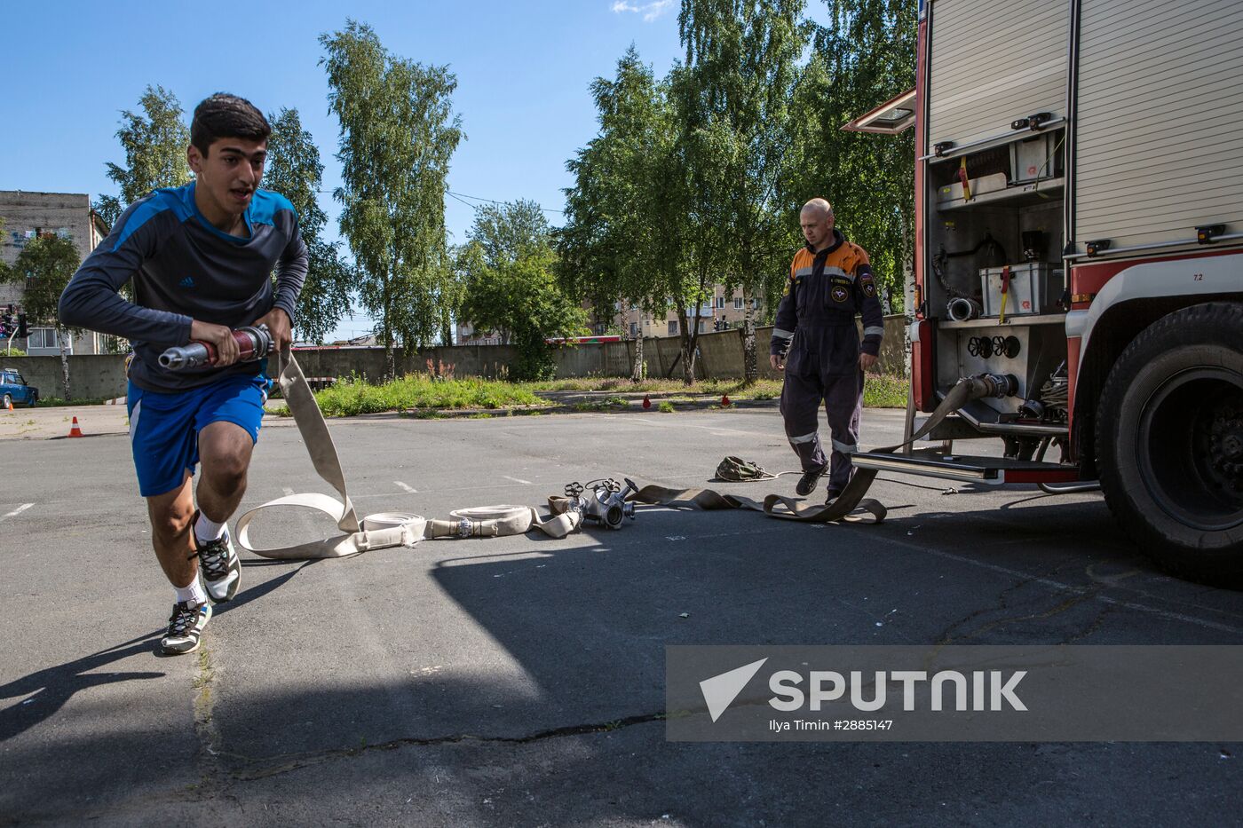 Military sports game "Victory" in Petrozavodsk