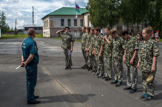 Military sports game "Victory" in Petrozavodsk