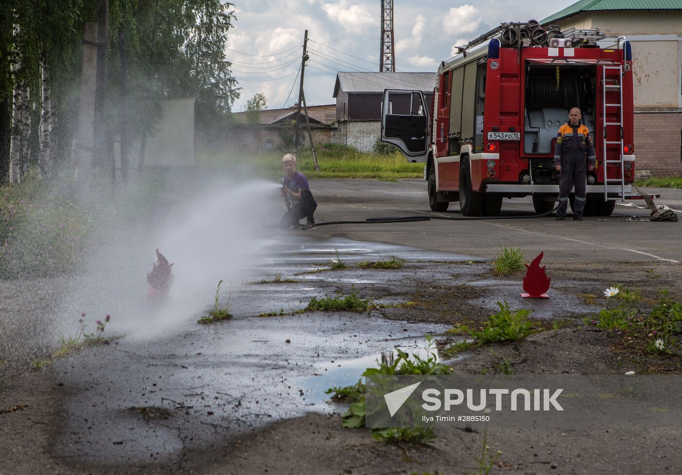Military sports game "Victory" in Petrozavodsk