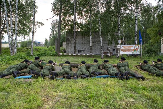 Military sports game "Victory" in Petrozavodsk