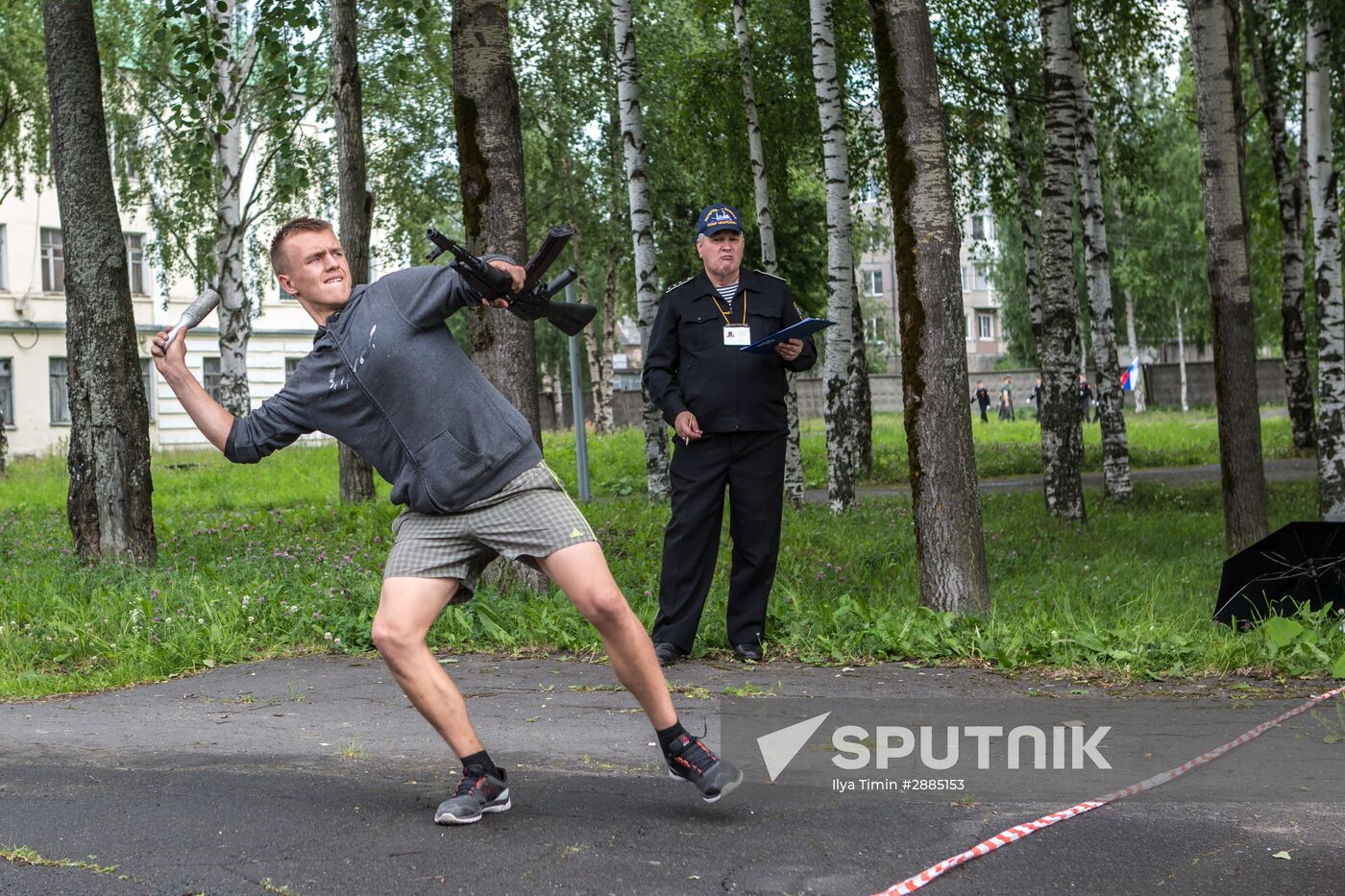 Military sports game "Victory" in Petrozavodsk