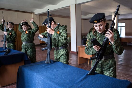 Military sports game "Victory" in Petrozavodsk
