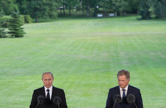 President Putin visits Finland