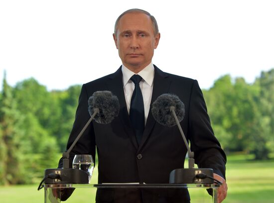 President Putin visits Finland