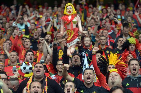 UEFA Euro 2016. Wales vs. Belgium