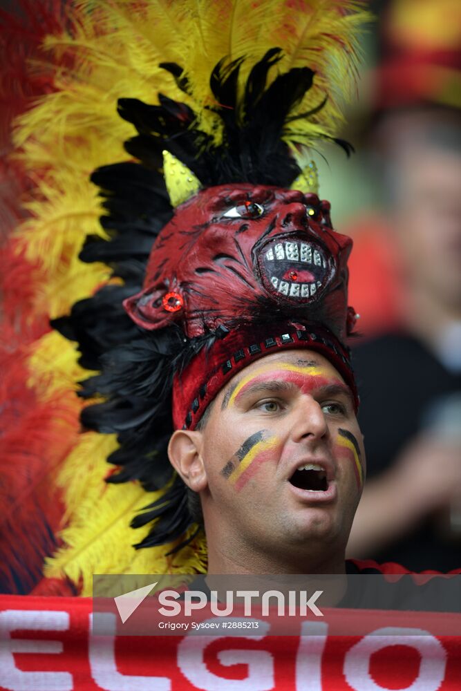 UEFA Euro 2016. Wales vs. Belgium