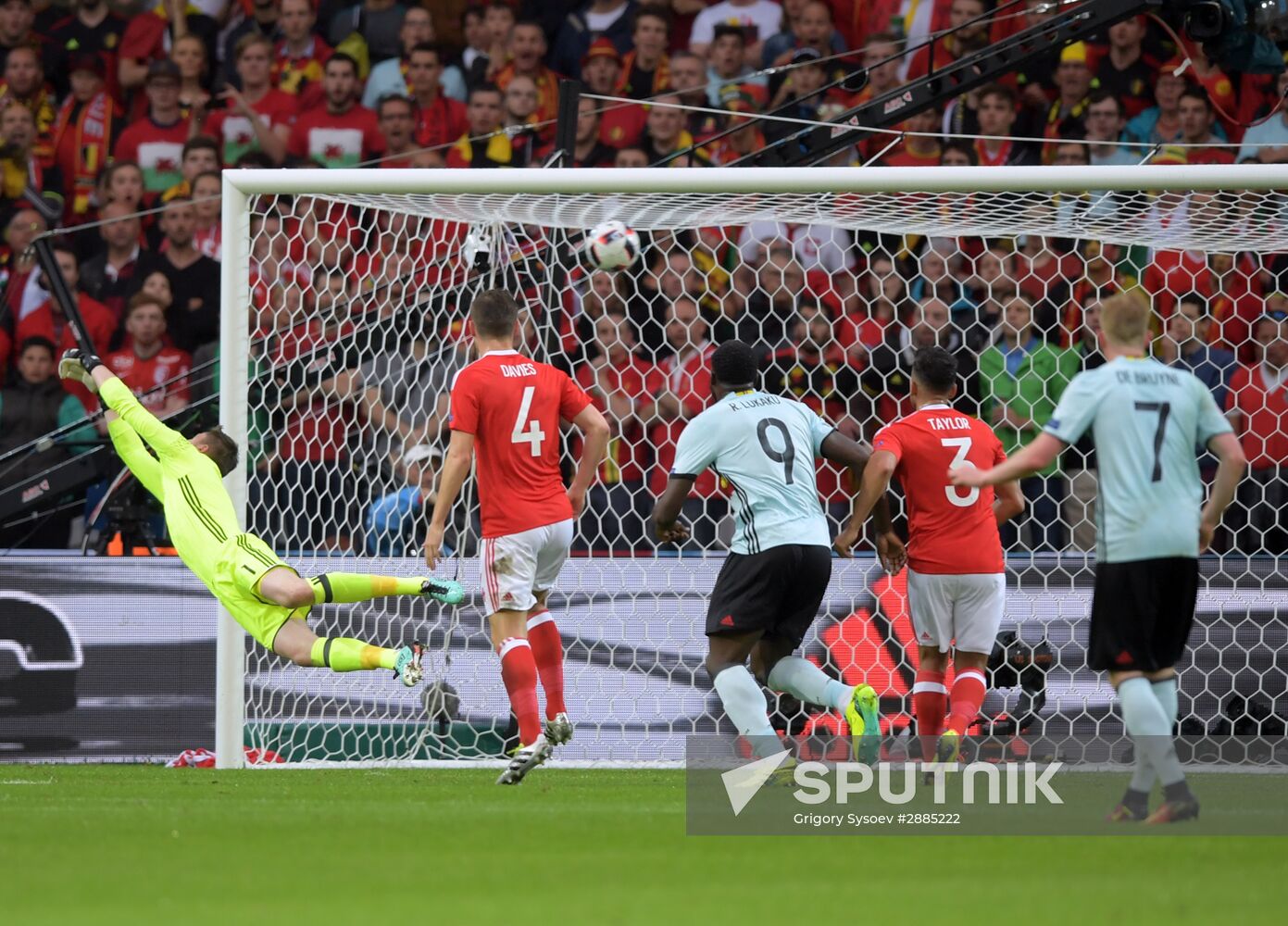 UEFA Euro 2016. Wales vs. Belgium