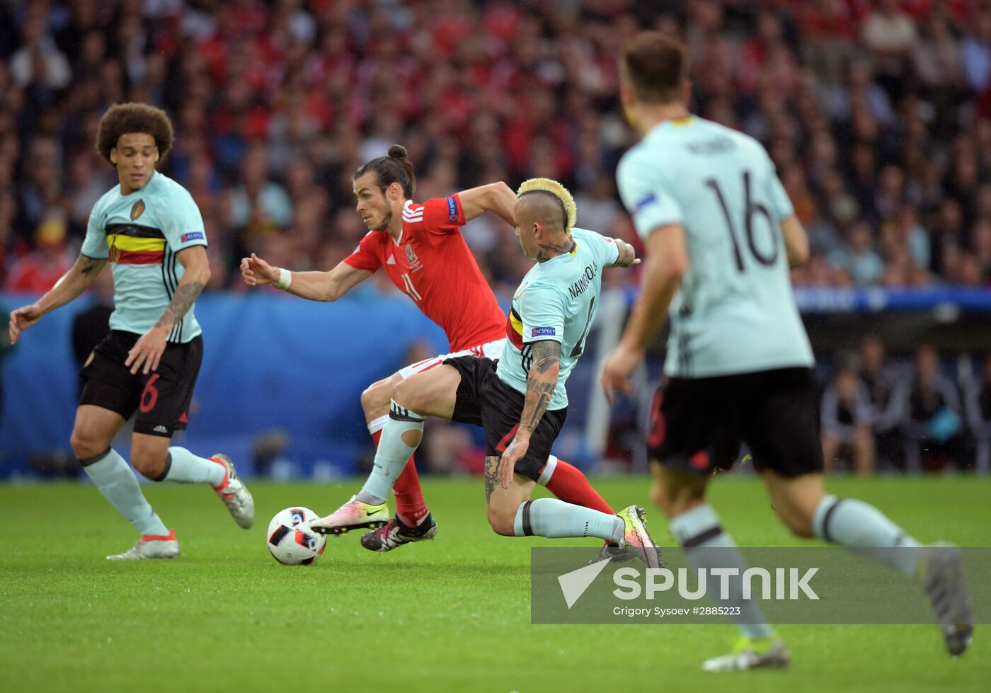 UEFA Euro 2016. Wales vs. Belgium