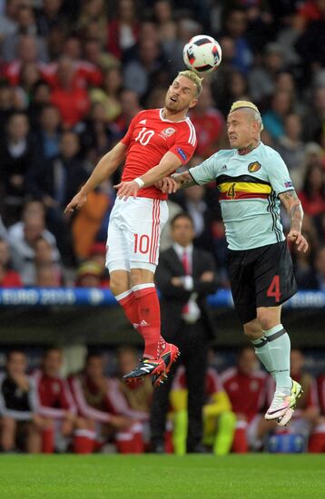 UEFA Euro 2016. Wales vs. Belgium