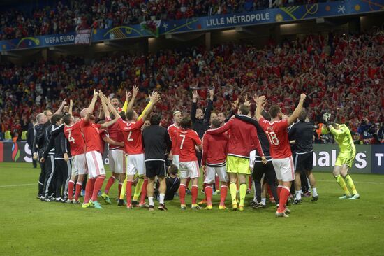 UEFA Euro 2016. Wales vs. Belgium