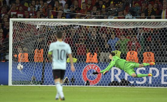 UEFA Euro 2016. Wales vs. Belgium
