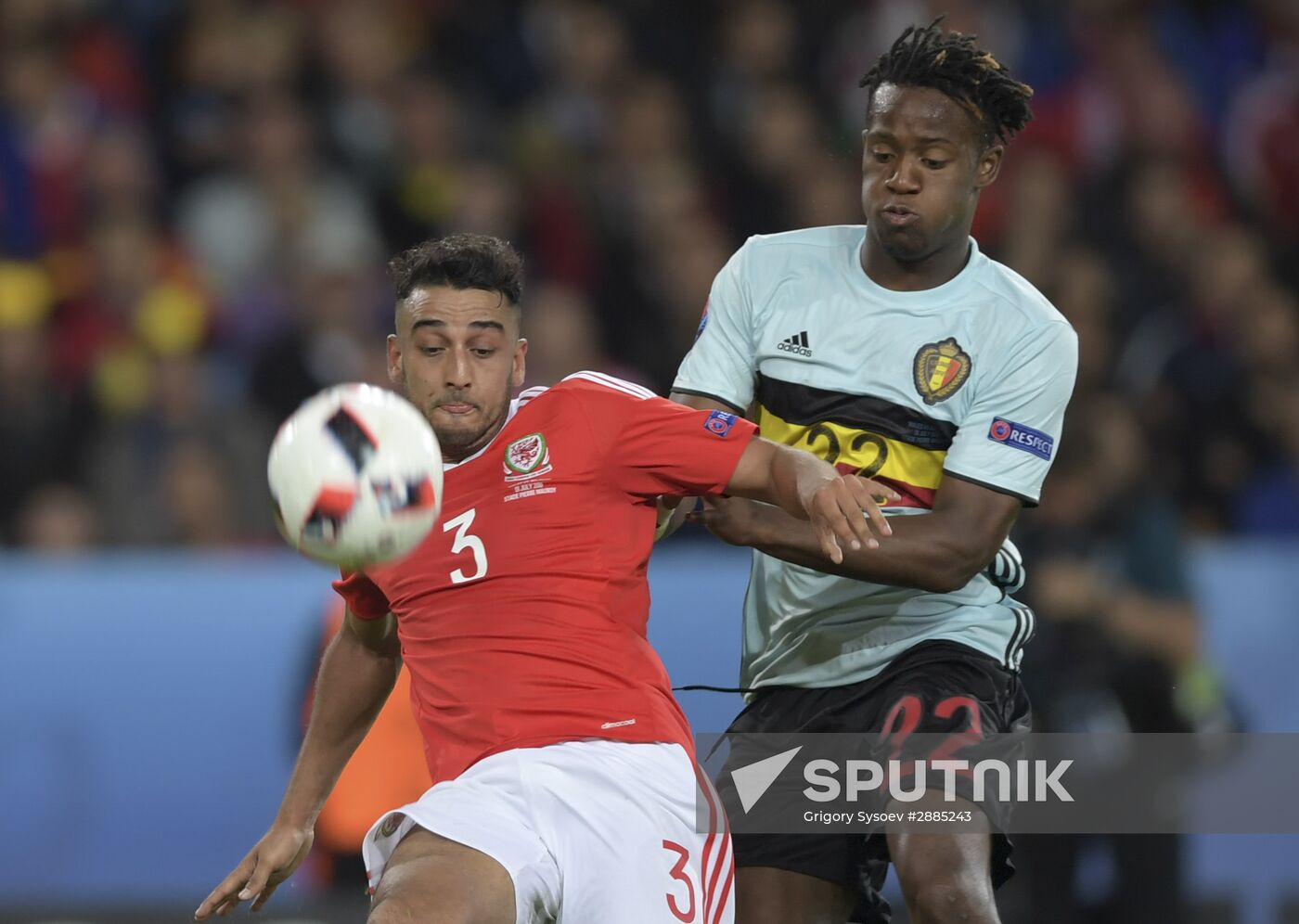 UEFA Euro 2016. Wales vs. Belgium