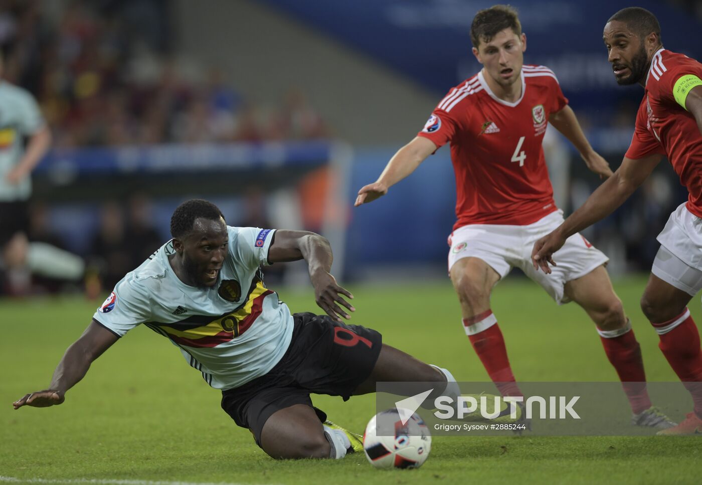 UEFA Euro 2016. Wales vs. Belgium