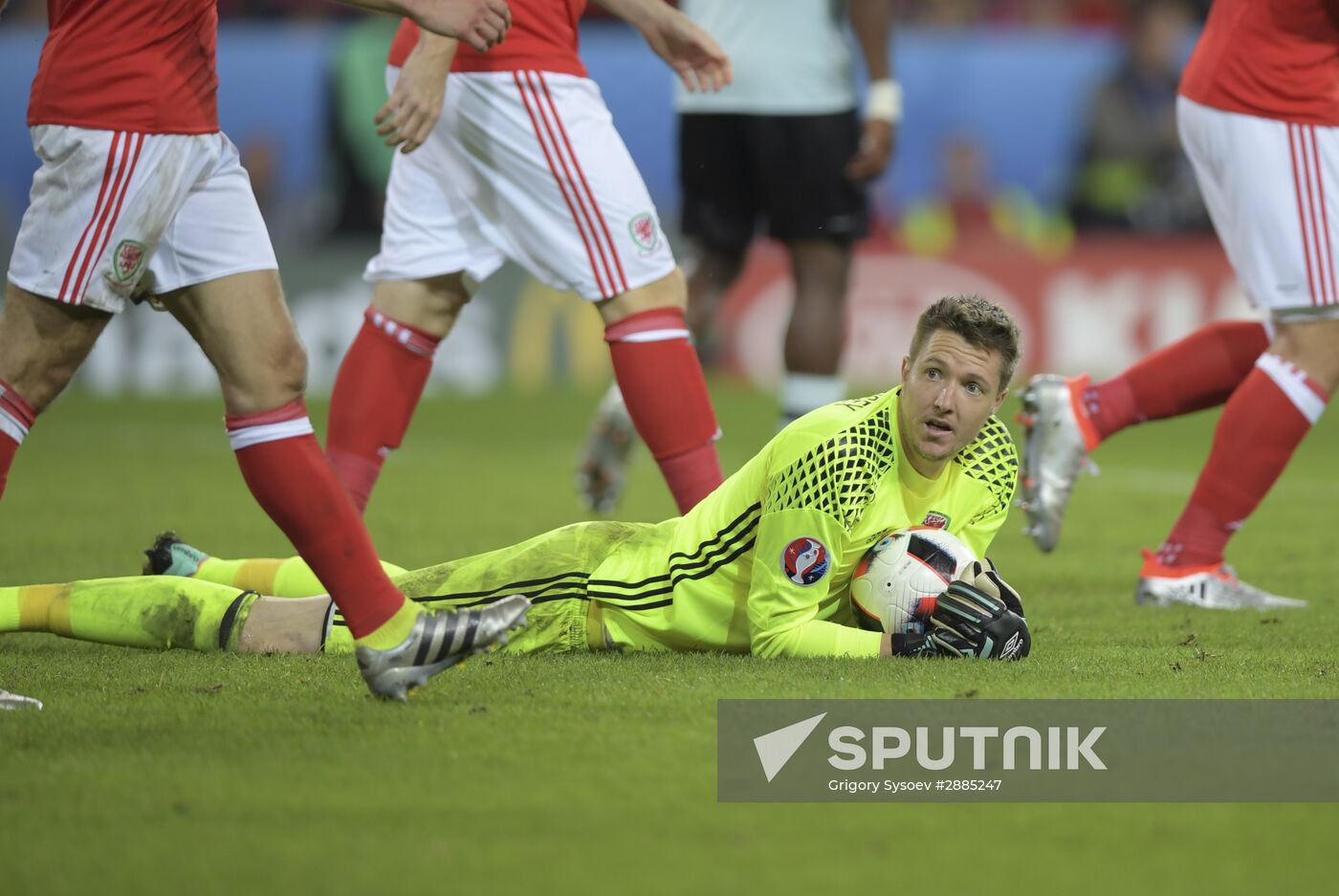 UEFA Euro 2016. Wales vs. Belgium