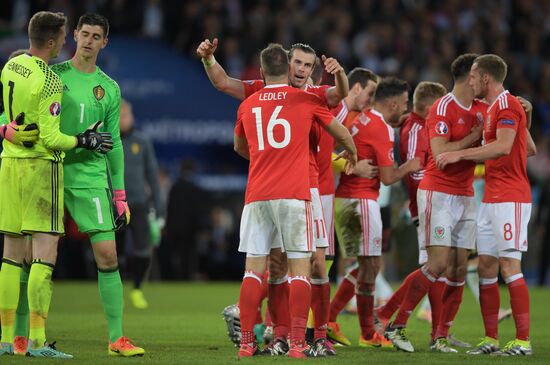 UEFA Euro 2016. Wales vs. Belgium