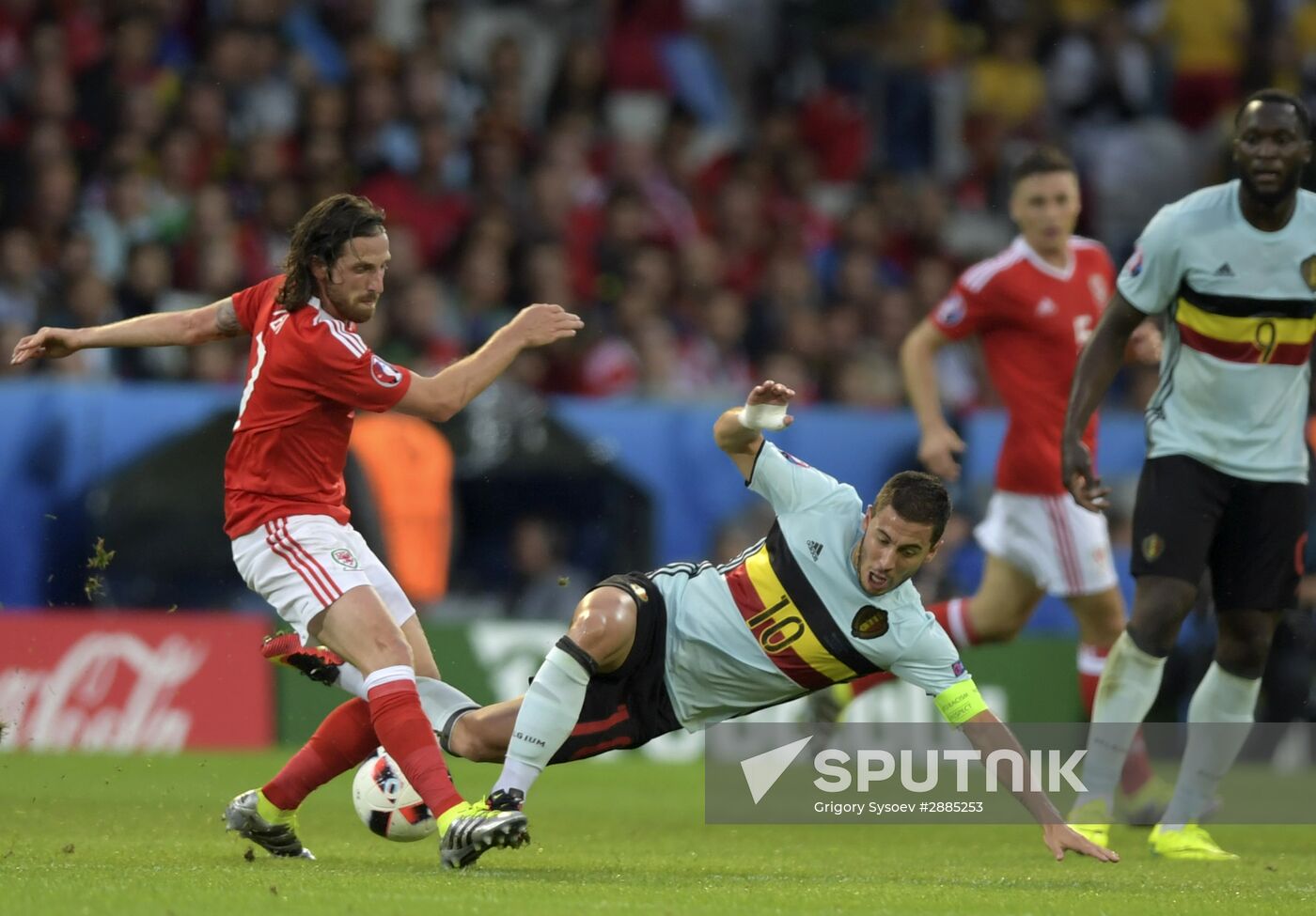 UEFA Euro 2016. Wales vs. Belgium