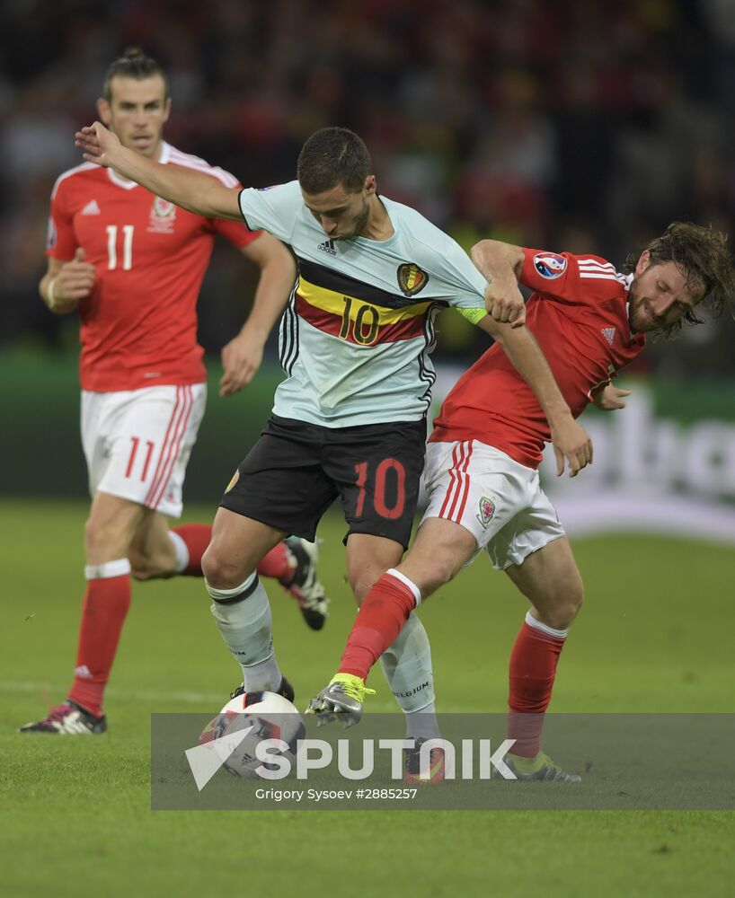 UEFA Euro 2016. Wales vs. Belgium