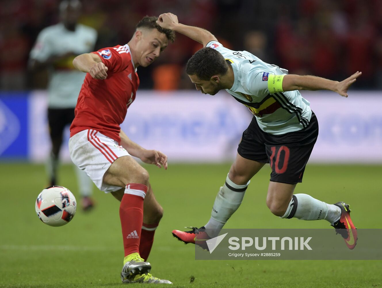 UEFA Euro 2016. Wales vs. Belgium