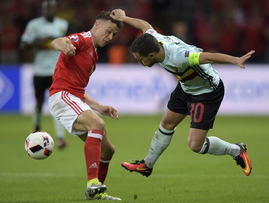 UEFA Euro 2016. Wales vs. Belgium
