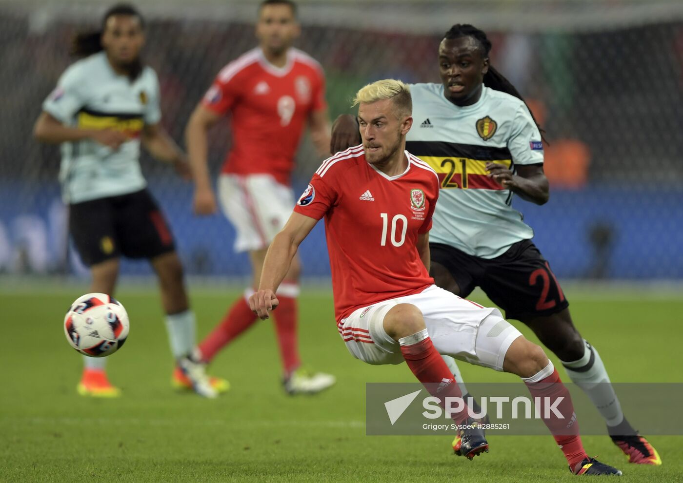 Football. UEFA Euro 2016. Wales vs. Belgium