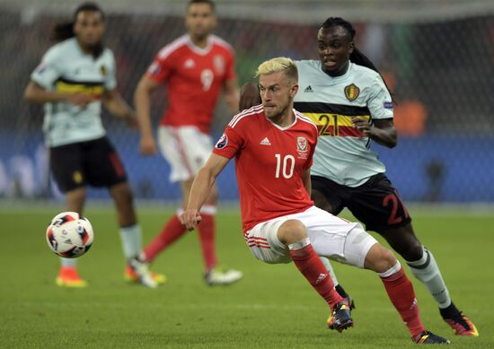 Football. UEFA Euro 2016. Wales vs. Belgium