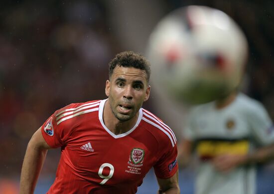 Football. UEFA Euro 2016. Wales vs. Belgium