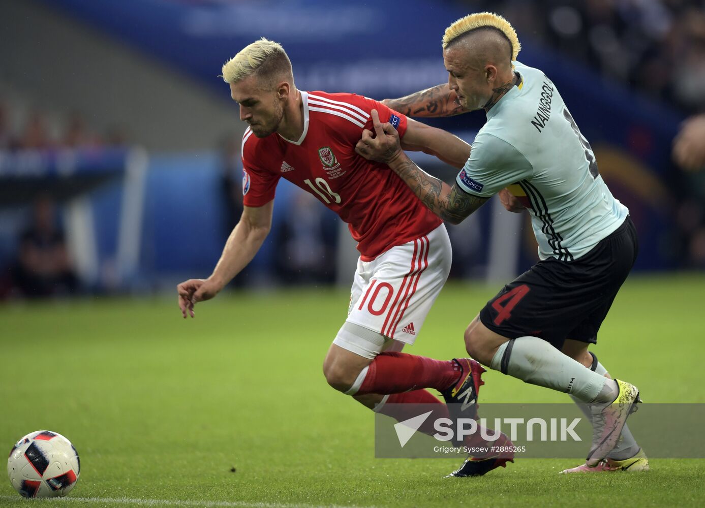 UEFA Euro 2016. Wales vs. Belgium