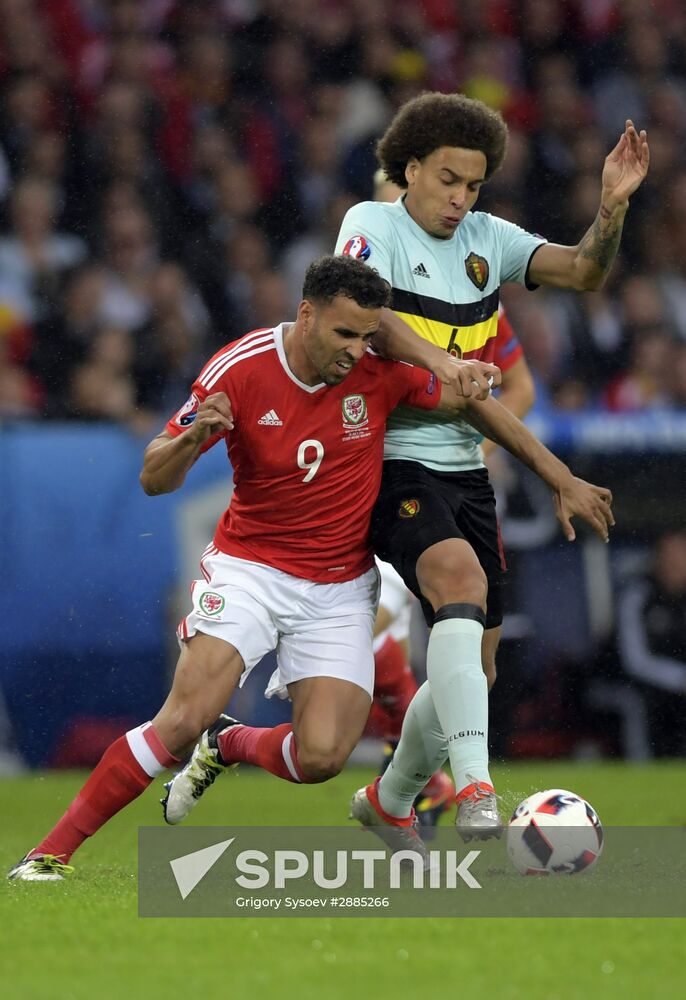 Football. UEFA Euro 2016. Wales vs. Belgium