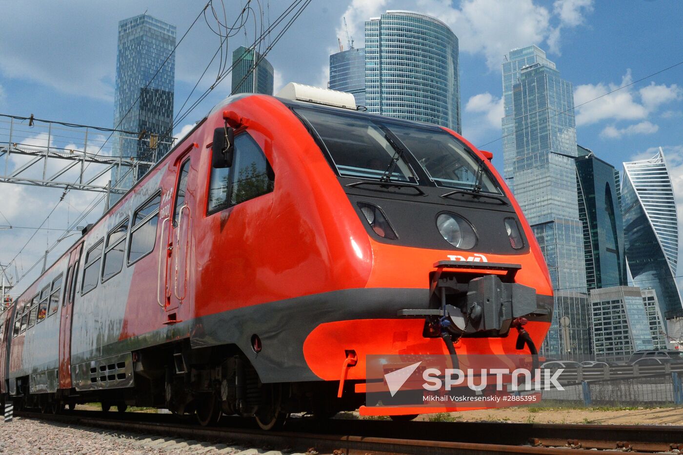Trains go on test drive on Smaller Moscow Belt Railway