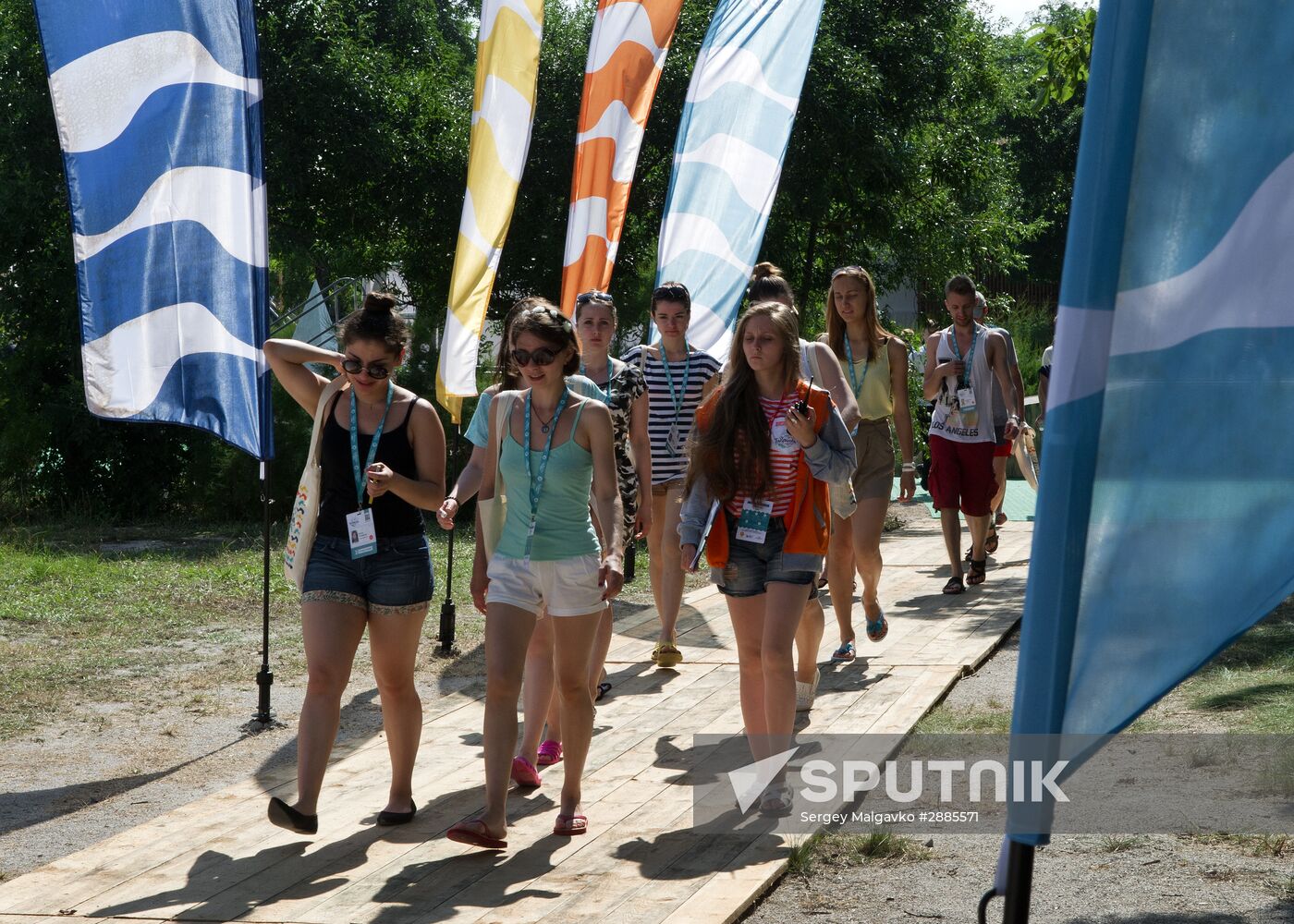 Taurida on Bakalskaya Spit national educational forum in Crimea