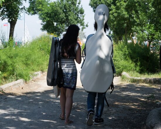Taurida on Bakalskaya Spit national educational forum in Crimea