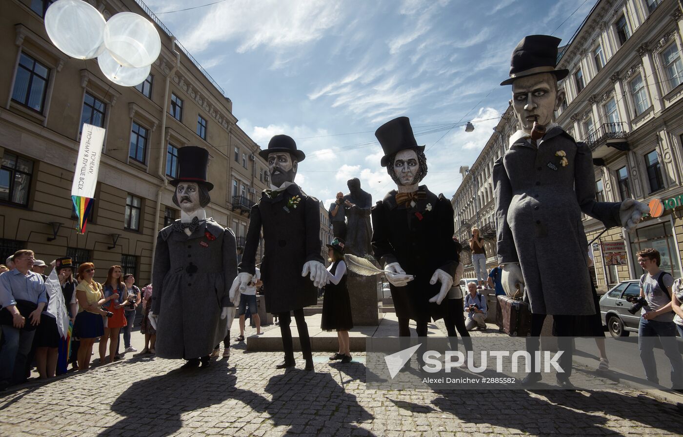 Dostoyevsky Day in St. Petersburg