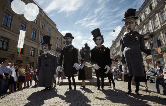 Dostoyevsky Day in St. Petersburg