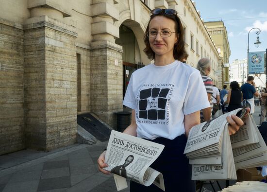 Dostoyevsky Day in St. Petersburg