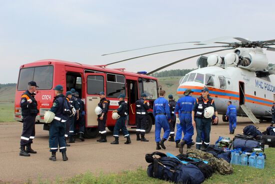 Search for missing Il-76 plane in Irkutsk Region