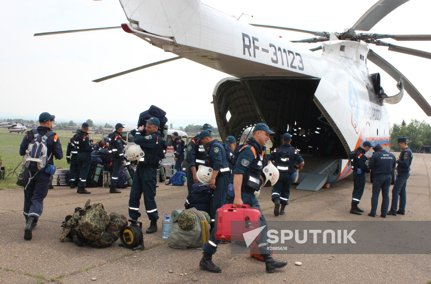 Search for missing Il-76 plane in Irkutsk Region