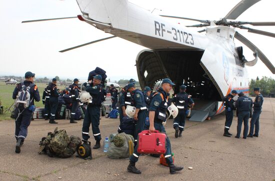 Search for missing Il-76 plane in Irkutsk Region