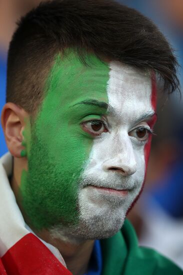 Football. UEFA Euro 2016. Germany vs. Italy