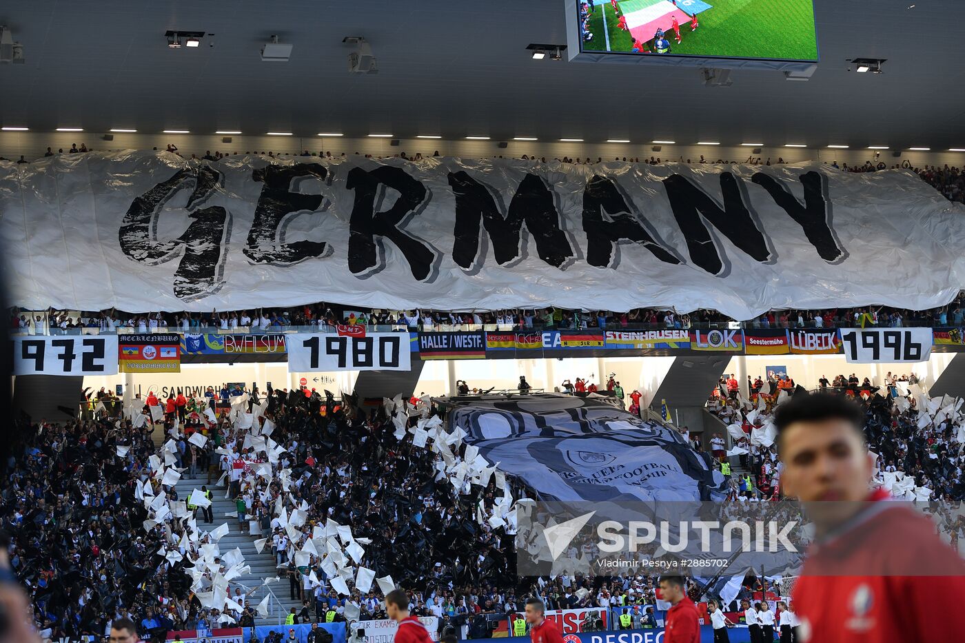 Football. UEFA Euro 2016. Germany vs. Italy