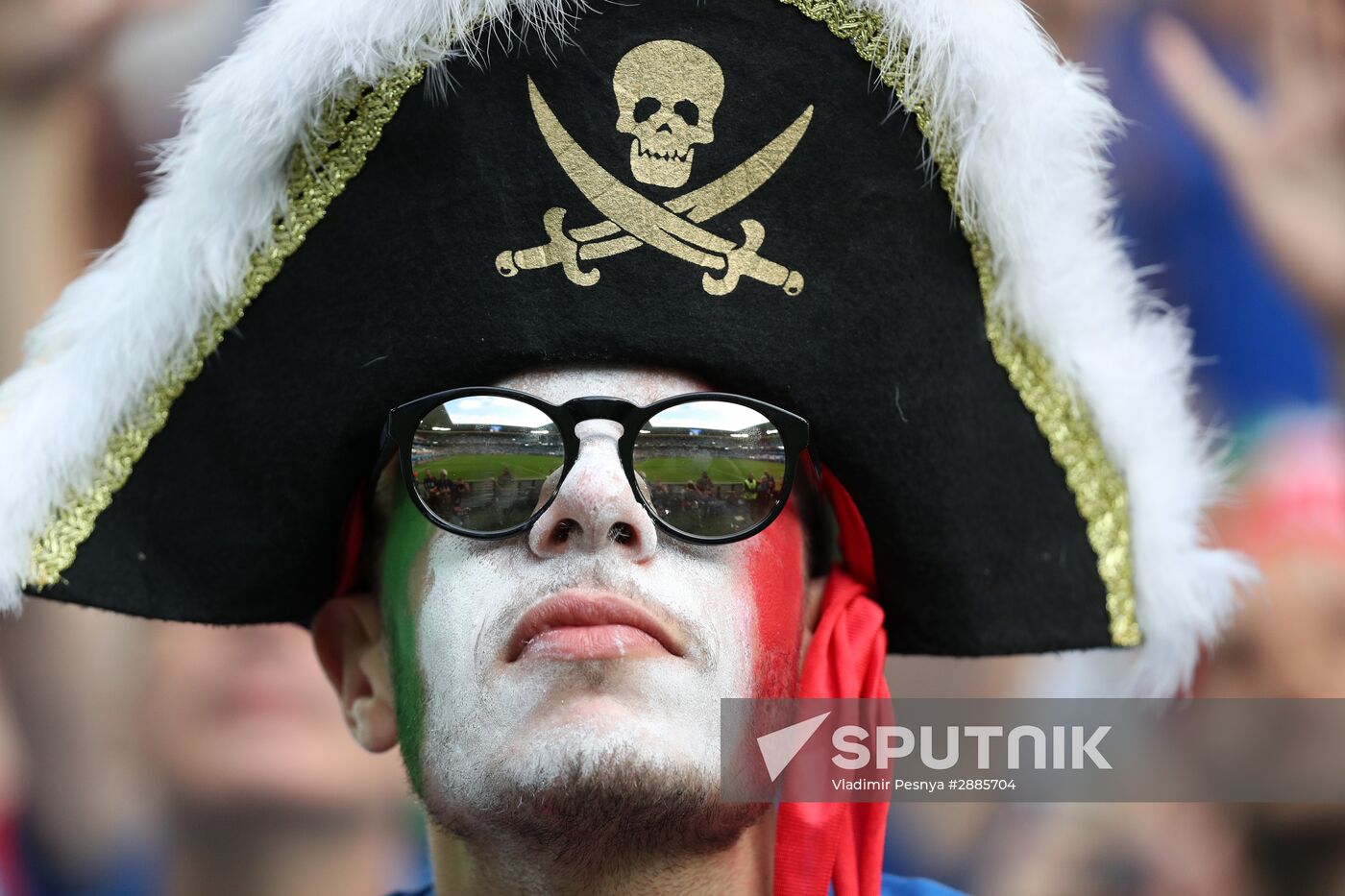 Football. UEFA Euro 2016. Germany vs. Italy