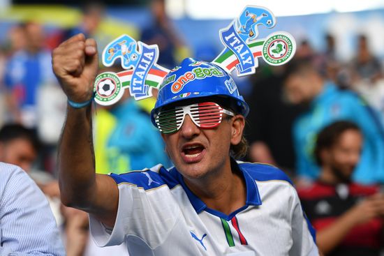 Football. UEFA Euro 2016. Germany vs. Italy