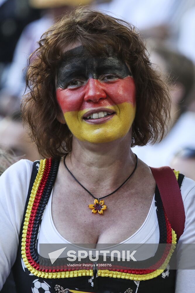 Football. UEFA Euro 2016. Germany vs. Italy