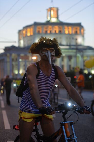 Night bike parade