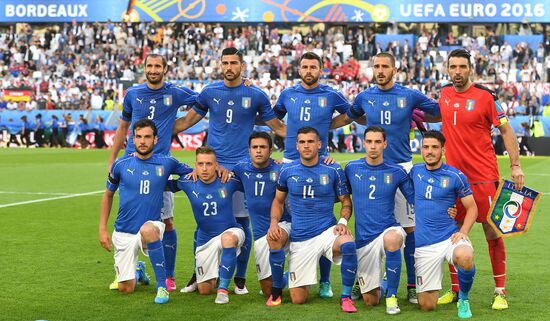 UEFA Euro 2016. Germany vs. Italy