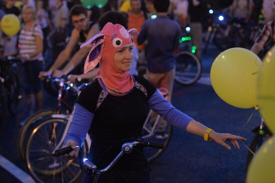 Night bike parade