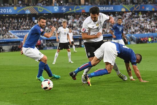 UEFA Euro 2016. Germany vs. Italy